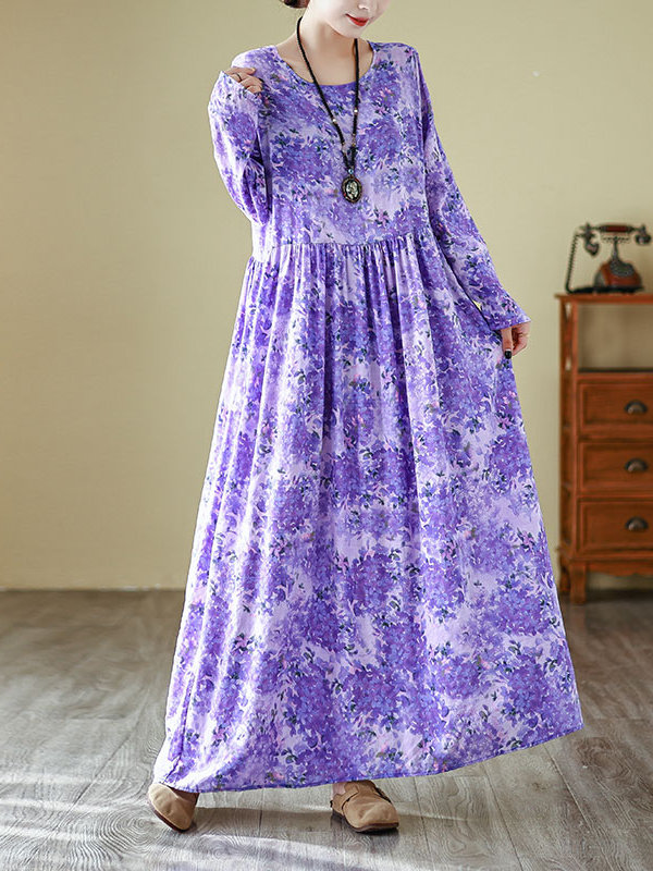 Linen Dress Wrap - Новое весеннее платье с круглым вырезом