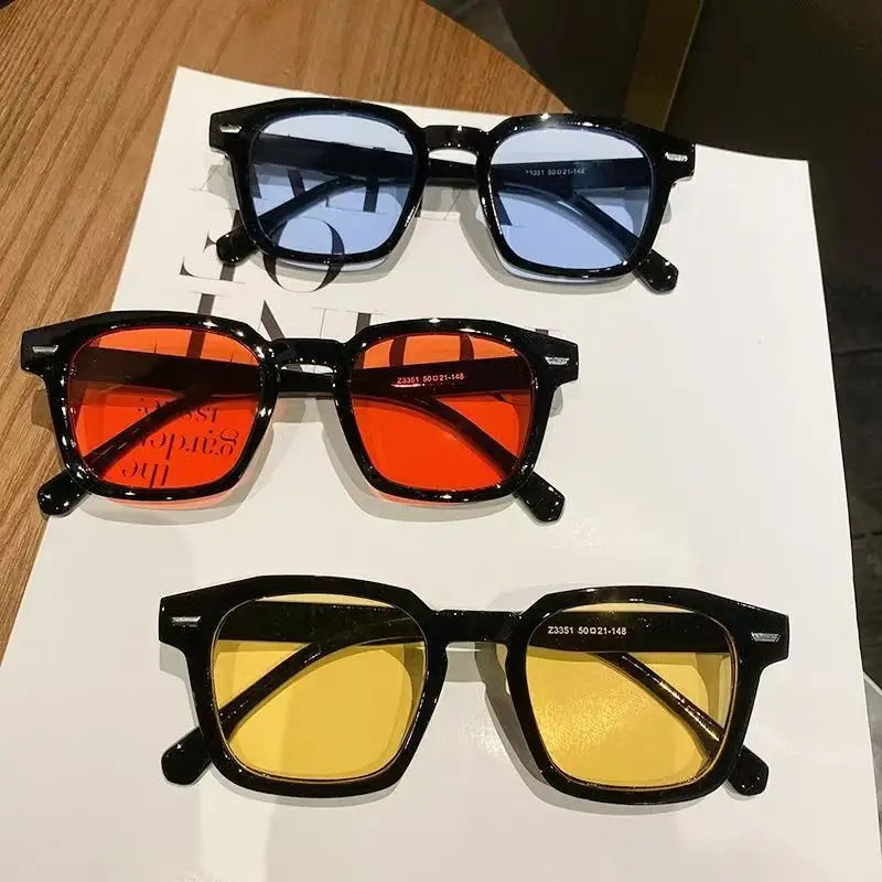 Sunglasses Cat Eye - Мужские прямоугольные винтажные солнцезащитные очки, модный