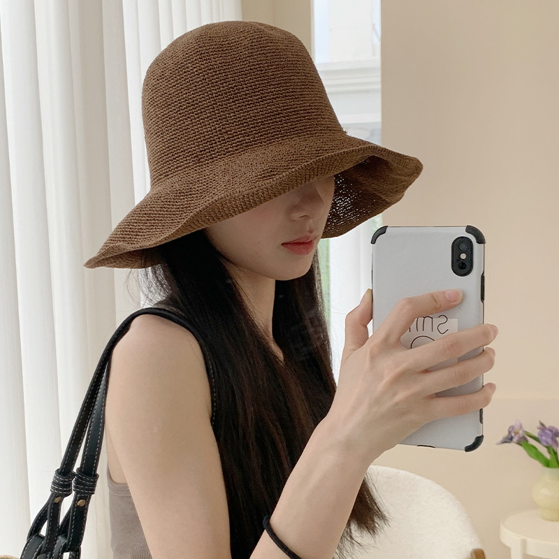 Hat Floppy Wide - Новинка 2025 года, бумажная соломенная шляпа