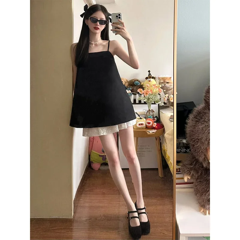 Crop Top Crochet - Цветной контрастный шикарный комплект из 2