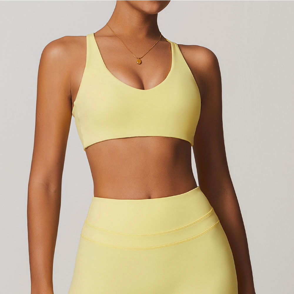 Bralette Triangle Set - Спортивный бюстгальтер JUREN, женский бюстгальтер для