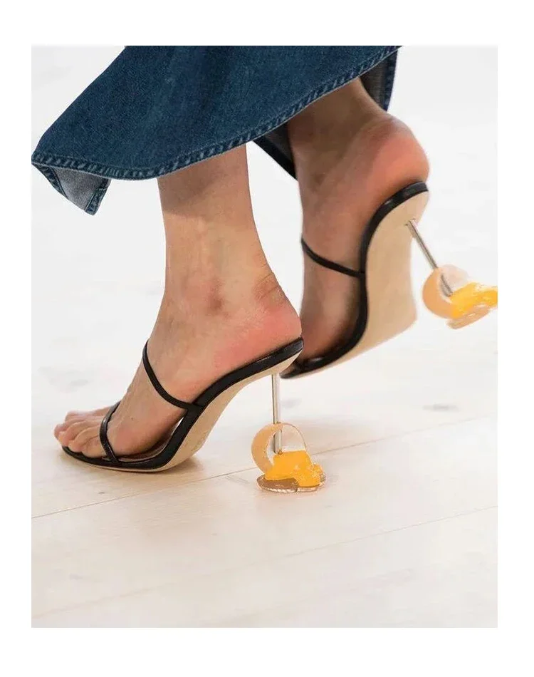 Летние босоножки с ремешками,  – обзор и цена Sandal Strappy Heeled