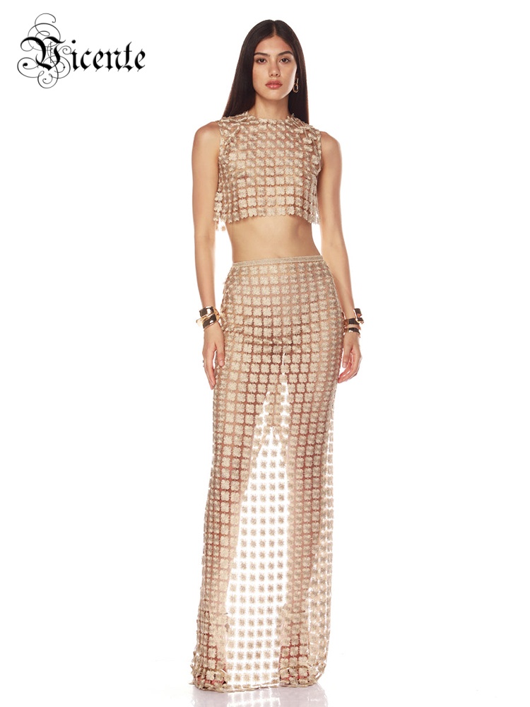 VC Стильный бежевый укороченны – обзор и цена Crop Top Crochet