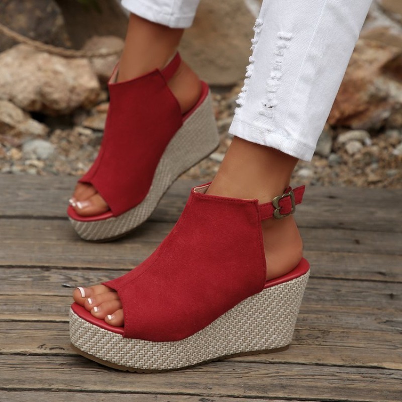 Женские летние сандалии на тан – обзор и цена Wedge Espadrille Women