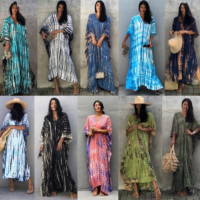 Женская пляжная одежда больших – обзор и цена Cover Up Kaftan