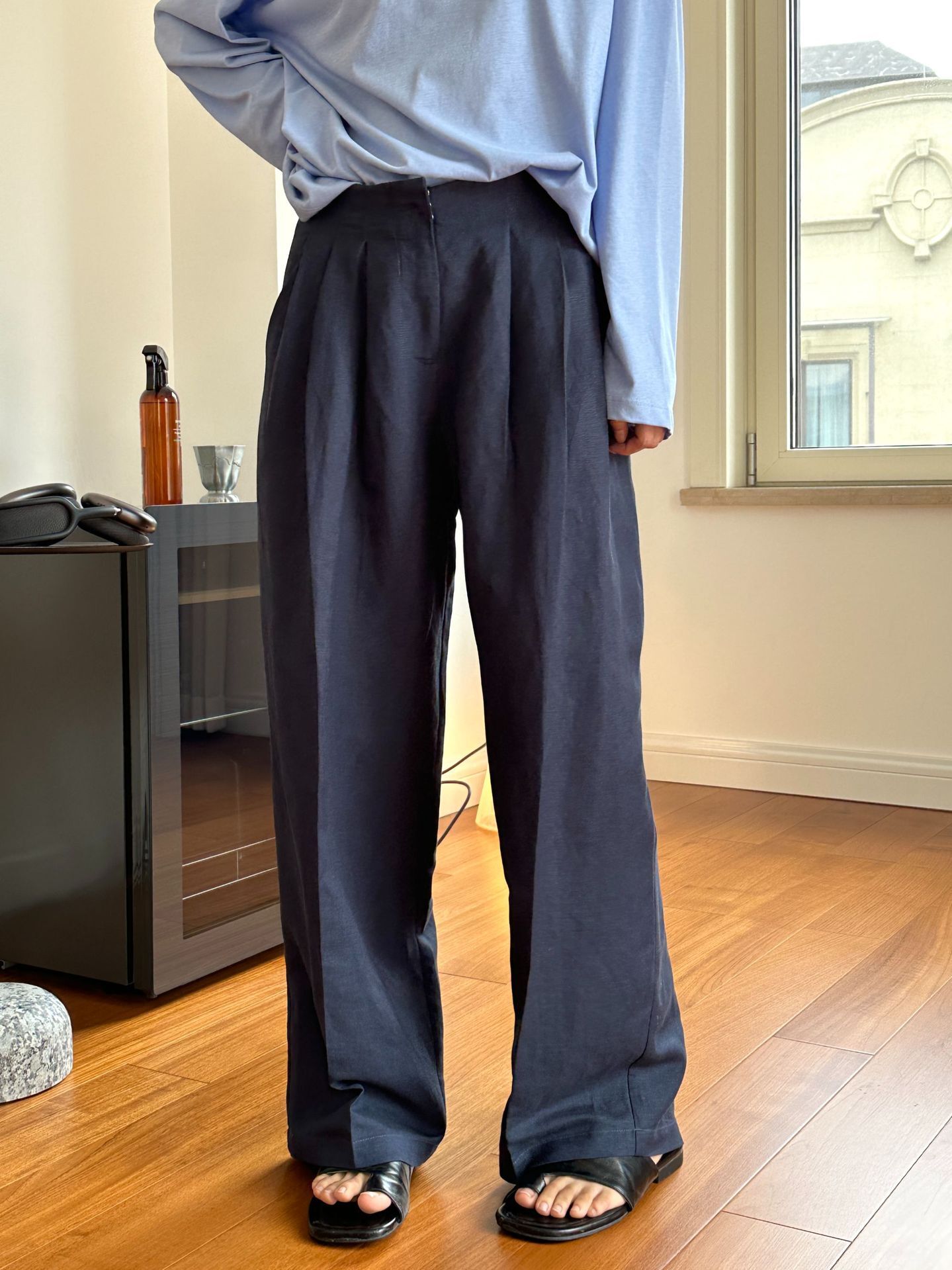Повседневные льняные брюки с ш – обзор и цена Linen Pant Wide