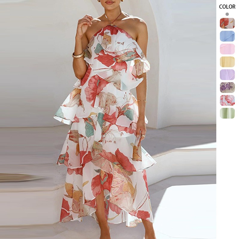 Элегантное вечернее платье мак – обзор и цена Maxi Dress Halter