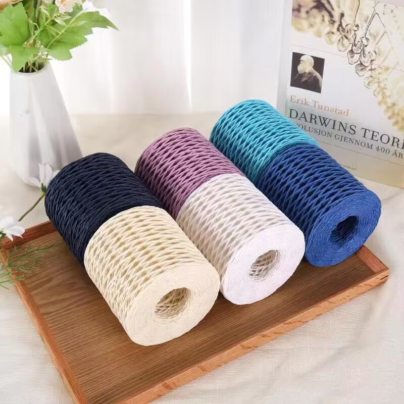 190 г пряжи из рафии, пряжа из – обзор и цена Crochet Bag Raffia