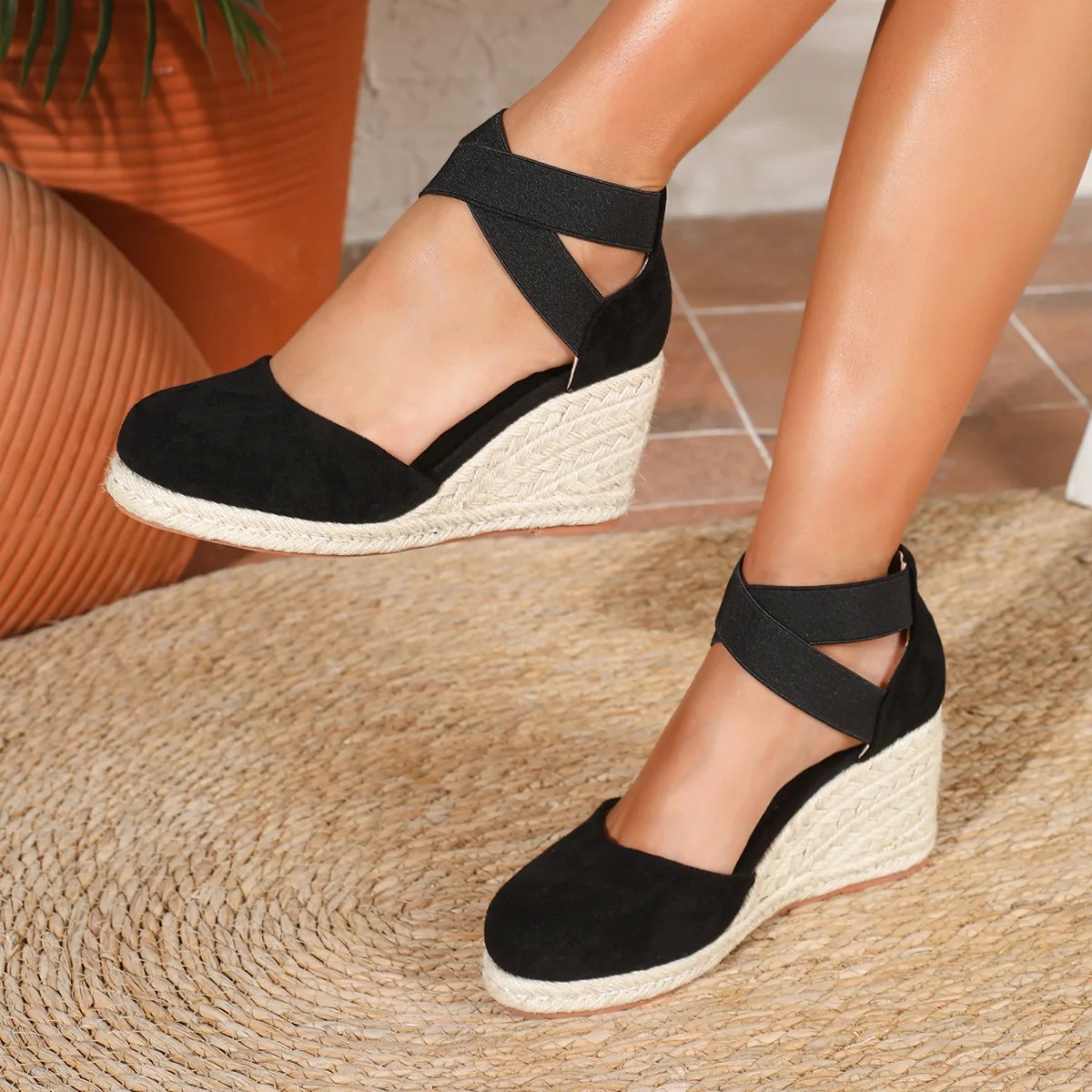 Женские эспадрильи на танкетке – обзор и цена Wedge Espadrille Women