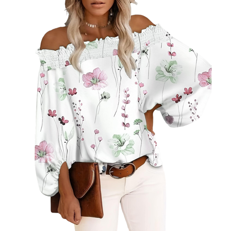 Новая женская повседневная блу – обзор и цена Blouse Off Shoulder