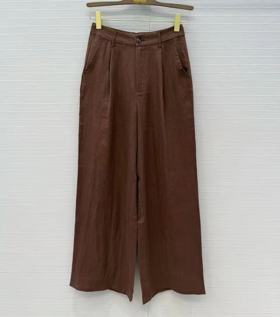 Элегантный комплект от Old Man – обзор и цена Linen Pant Wide