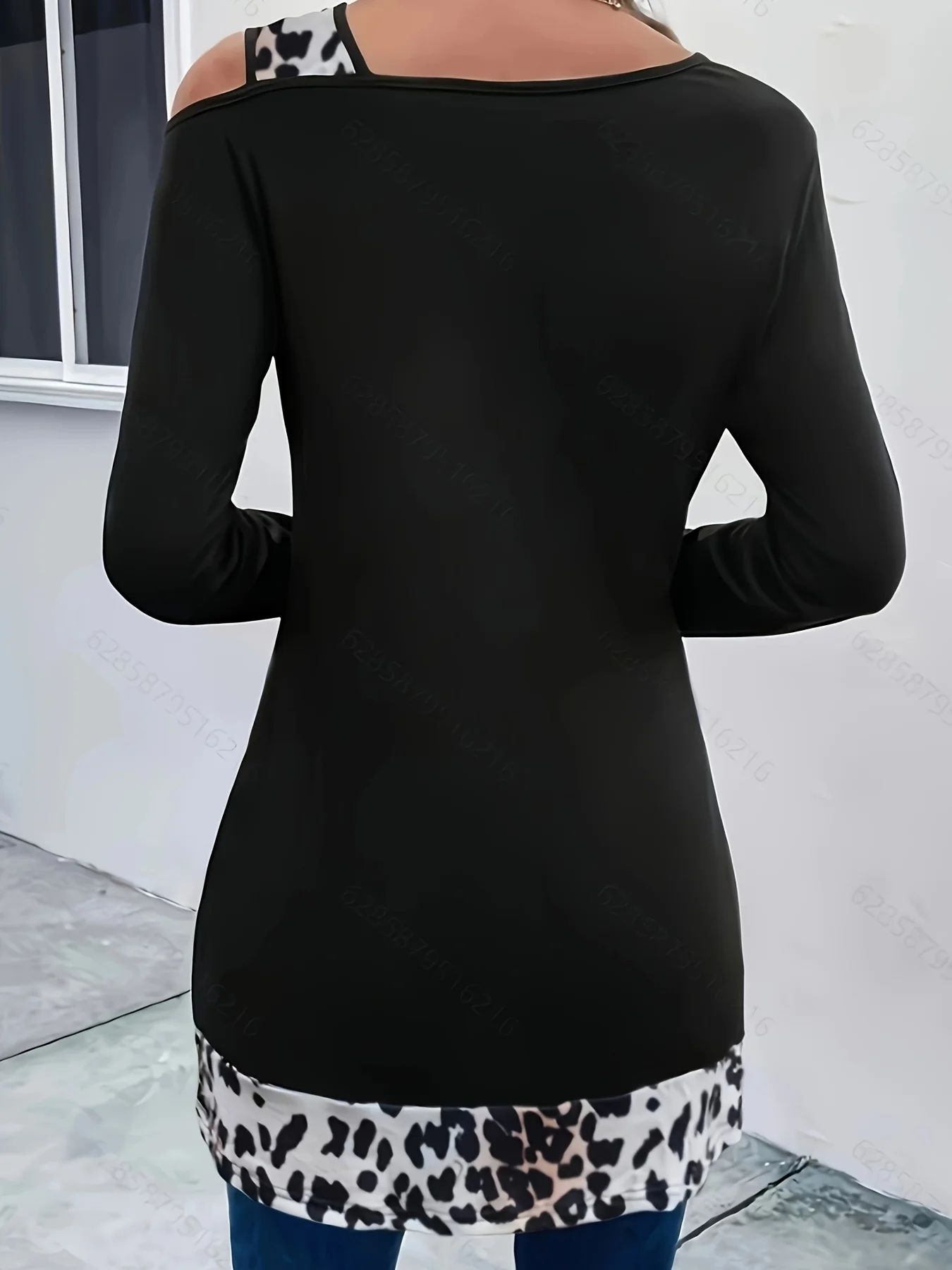 Плюс размер 1XL-5XL, женская м – обзор и цена Blouse Off Shoulder