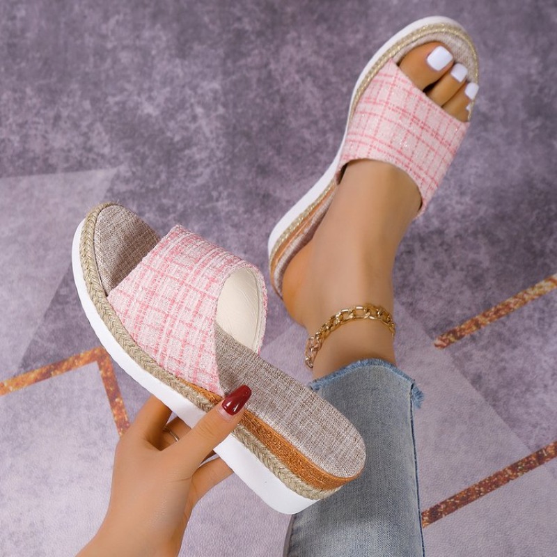 Женские сандалии на танкетке,  – обзор и цена Wedge Espadrille Women