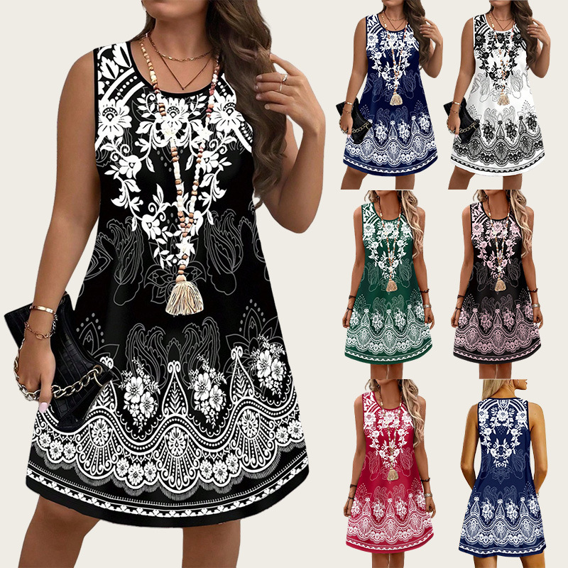 Этнические винтажные платья 20 – обзор и цена Romper Floral Print