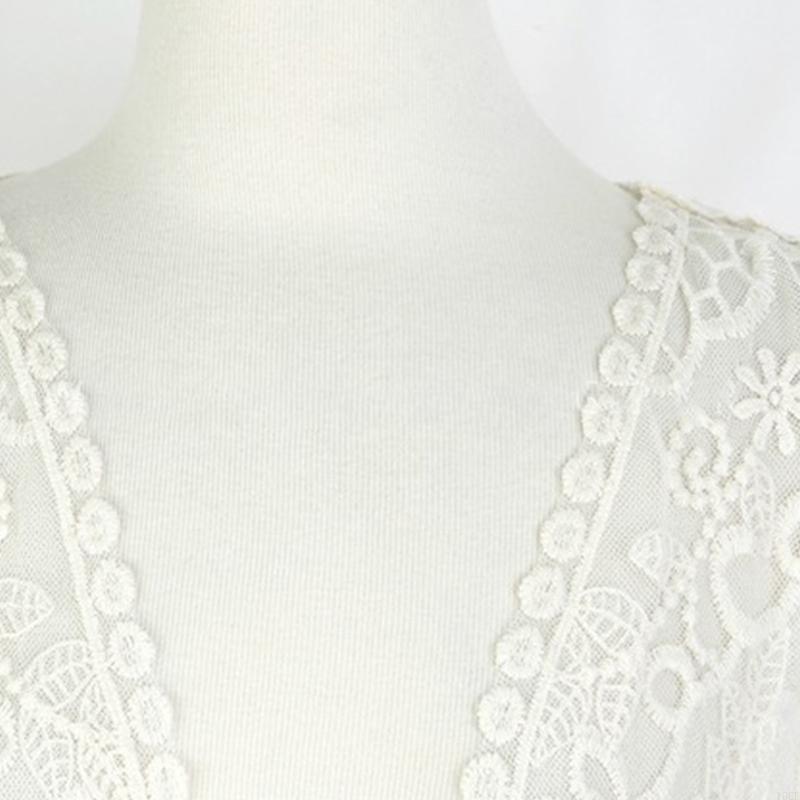 Женщины кружев открытый фронт  – обзор и цена Kimono Sheer Floral