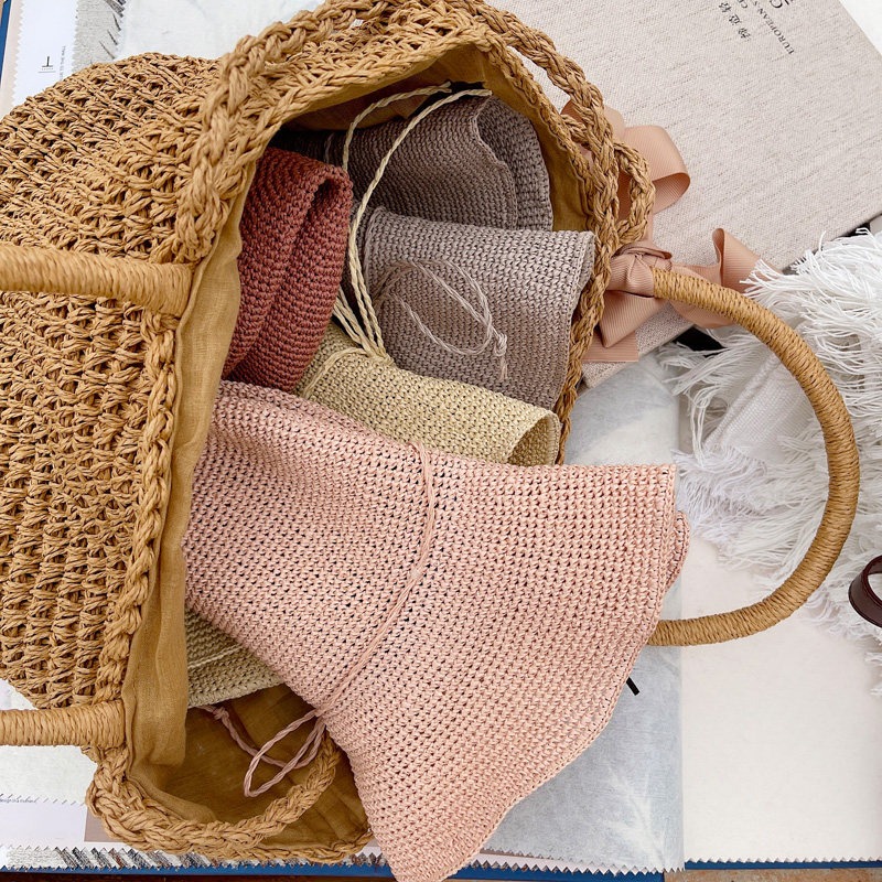 250 г тонкой бумажной пряжи из – обзор и цена Crochet Bag Raffia