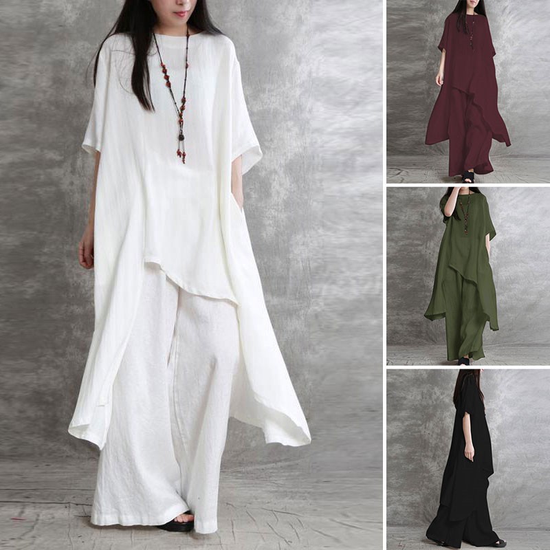Женский комплект из 2 предмето – обзор и цена Linen Pant Wide