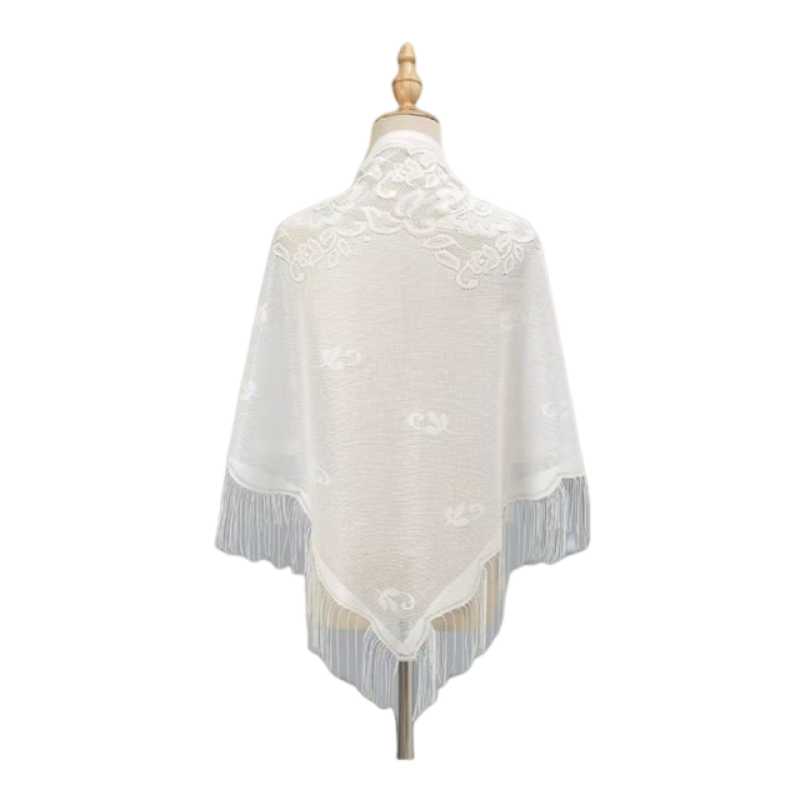 Женская кружевная накидка-шаль – обзор и цена Kimono Sheer Floral