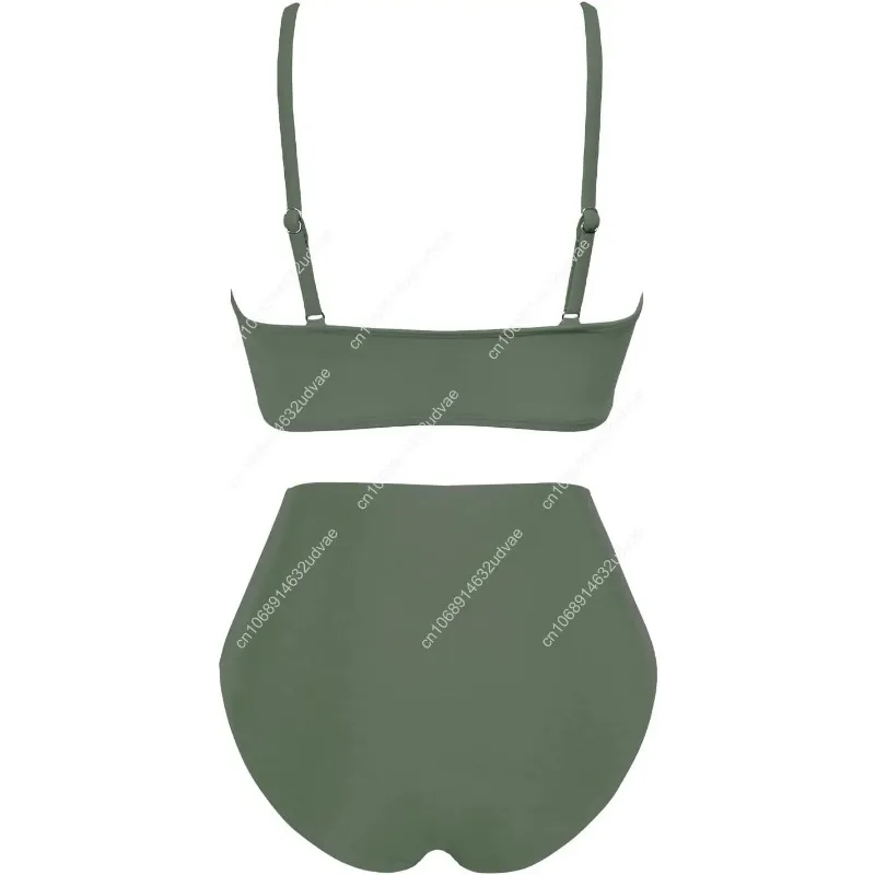 Женский комплект бикини с высо – обзор и цена Swimsuit Bikini Ruched