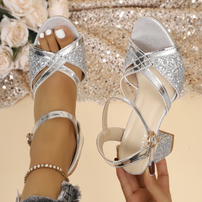 Женские босоножки на блочном к – обзор и цена Sandal Strappy Heeled