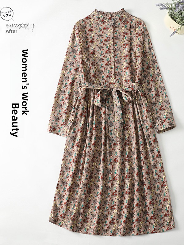 Элегантное женское платье А-си – обзор и цена Midi Skirt Floral