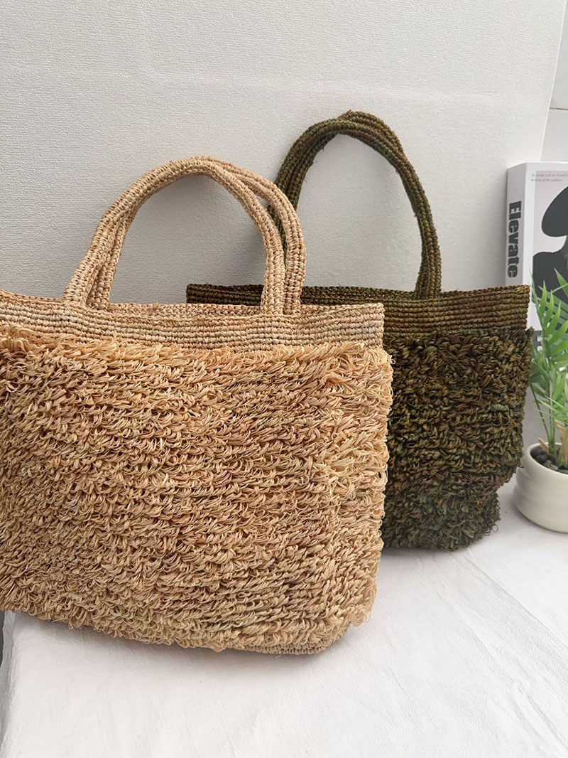 Роскошная сумка из рафии, боге – обзор и цена Crochet Bag Raffia