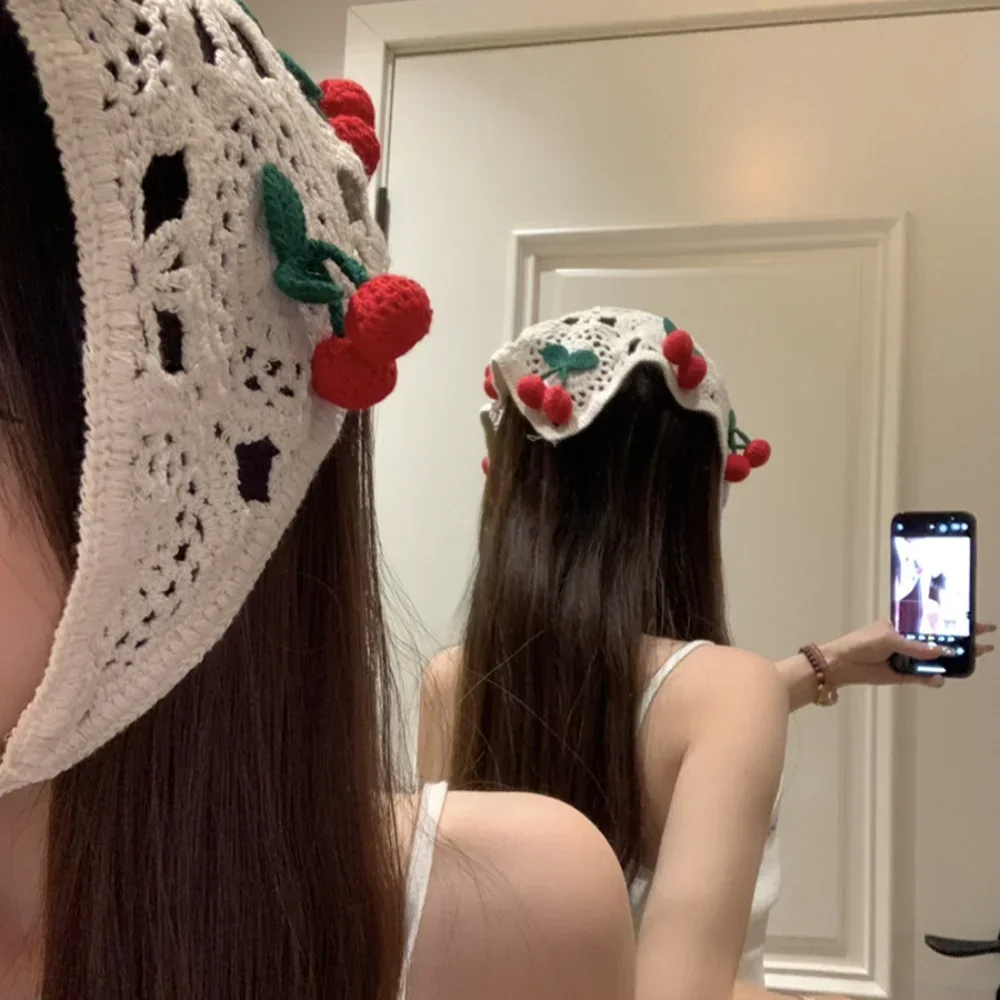 Милая треугольная повязка на г – обзор и цена Headband Summer Knit