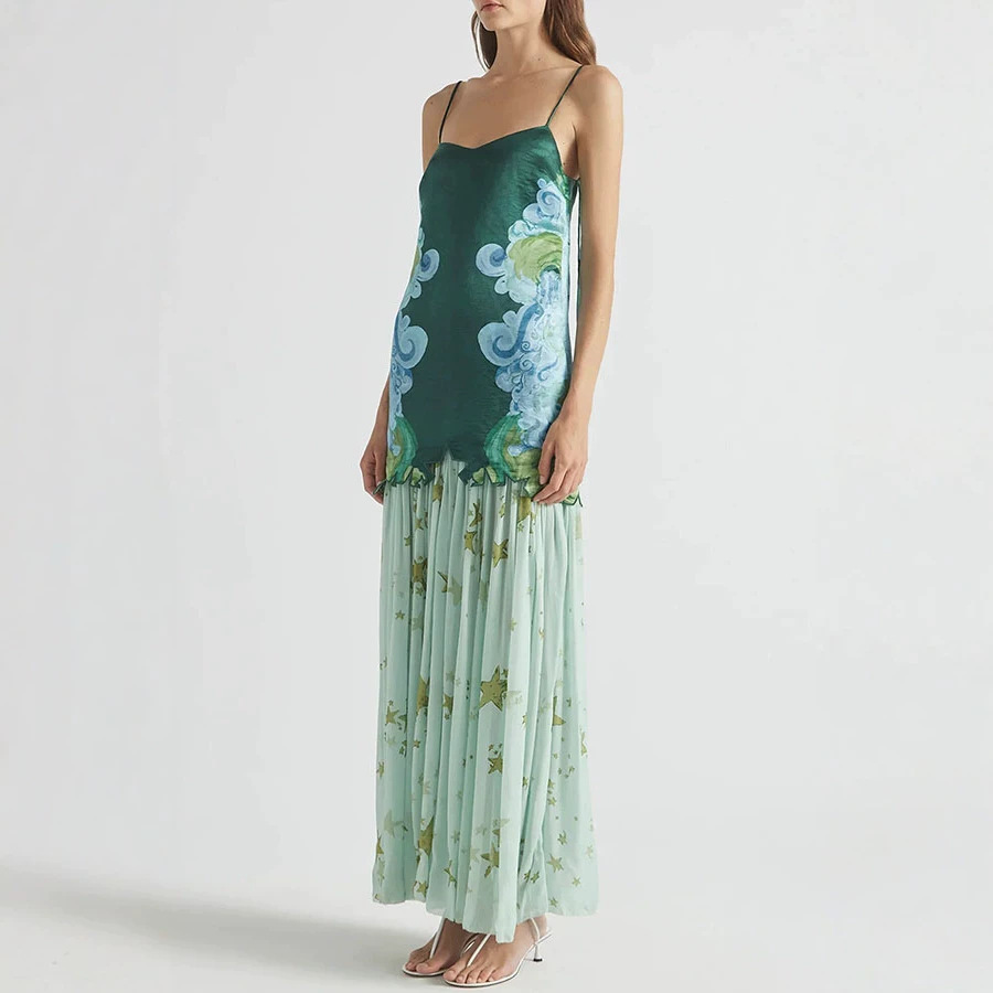 Женский комплект Shpmishal из  – обзор и цена Midi Skirt Floral
