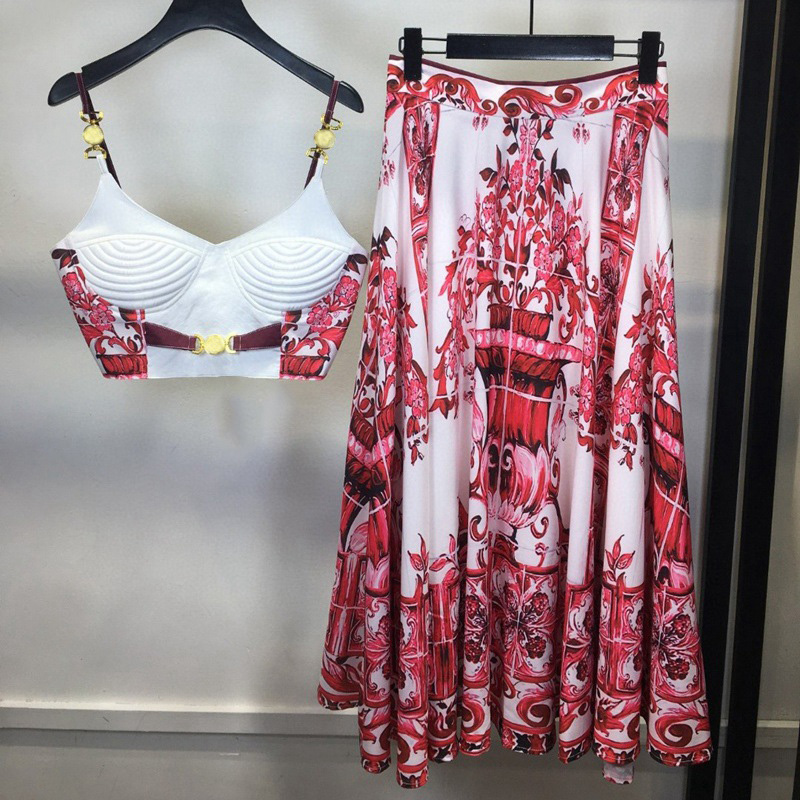 Летний богемный синий и белый  – обзор и цена Romper Floral Print