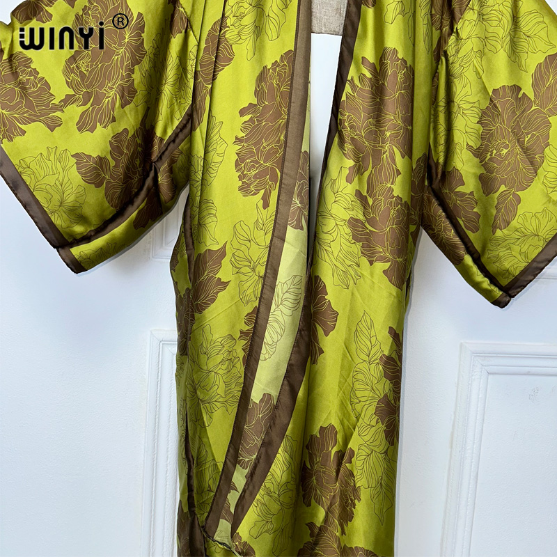 WINYI Африканские кимоно с при – обзор и цена Cover Up Kaftan
