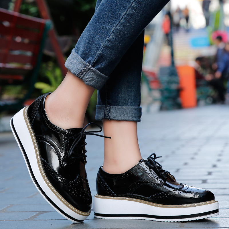 Туфли женские кожаные на толст – обзор и цена Wedge Espadrille Women