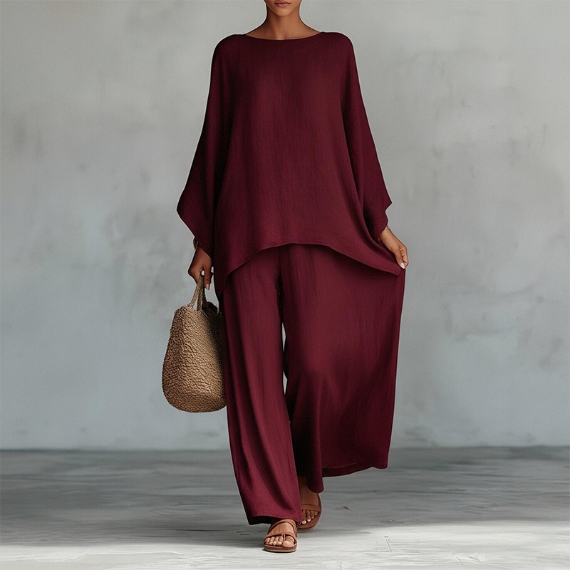 Весенний новый модный льняной  – обзор и цена Linen Pant Wide